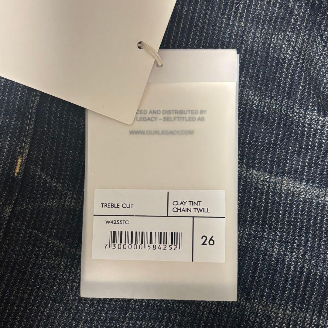 パンツ TREBLE CUT Clay Tint Chain Twill 26