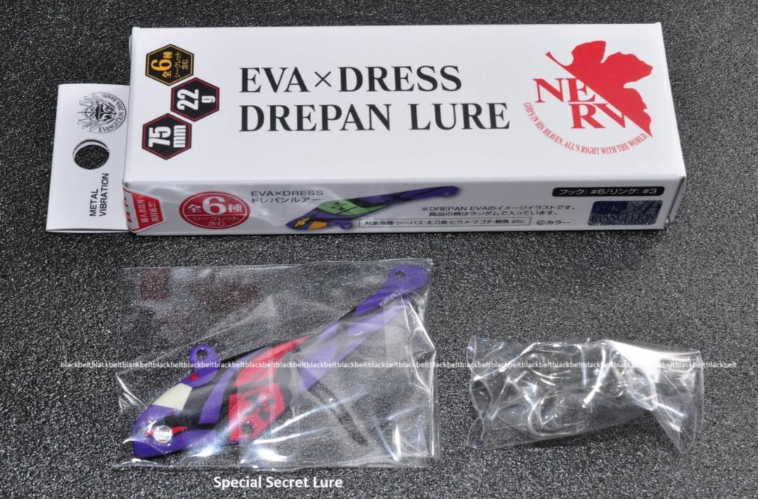 エヴァンゲリオン ドレパンルアー EVA×DRESS 6個セット シークレット有