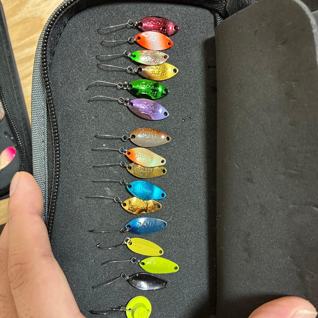 管理釣り場　スプーンセット売り