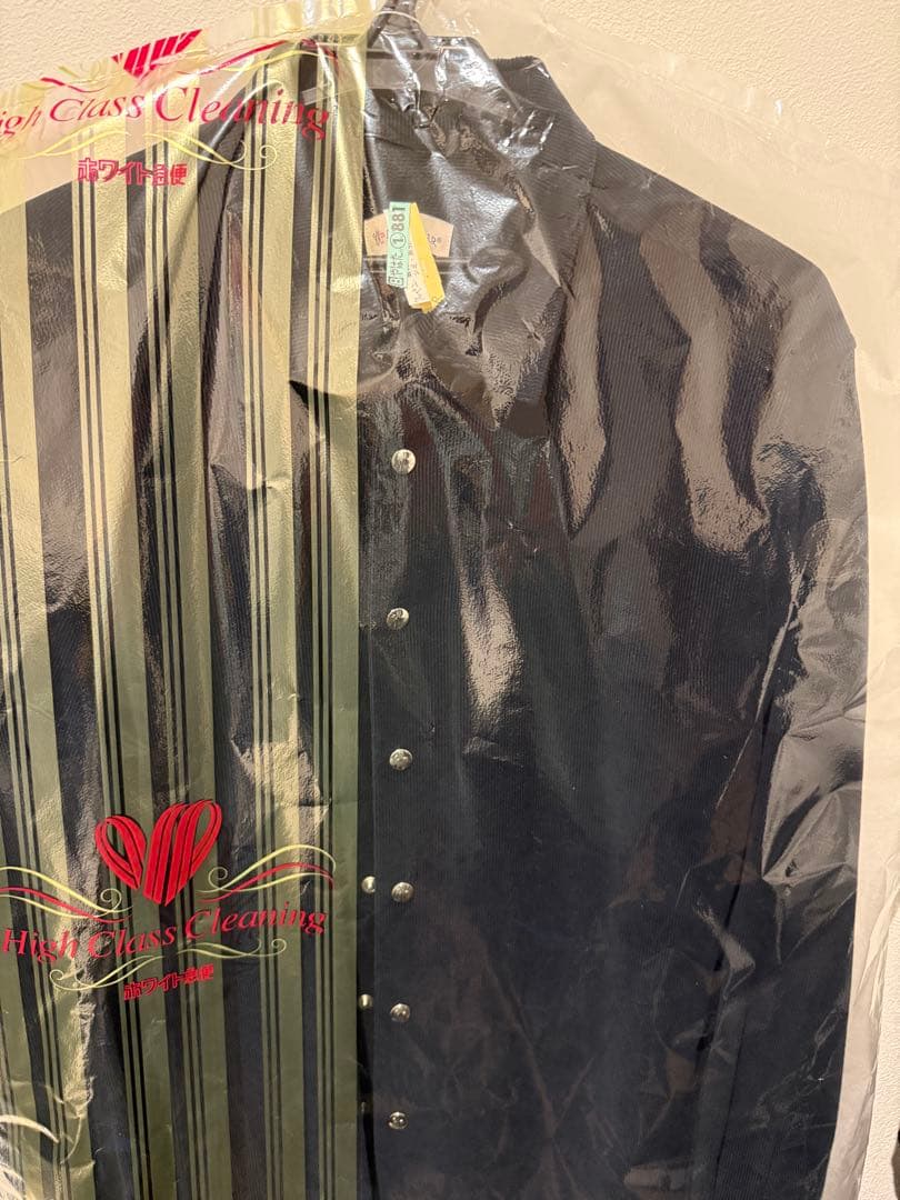 今年購入 MONCLER モンクレール コーデュロイ ブラック ボタンシャツ