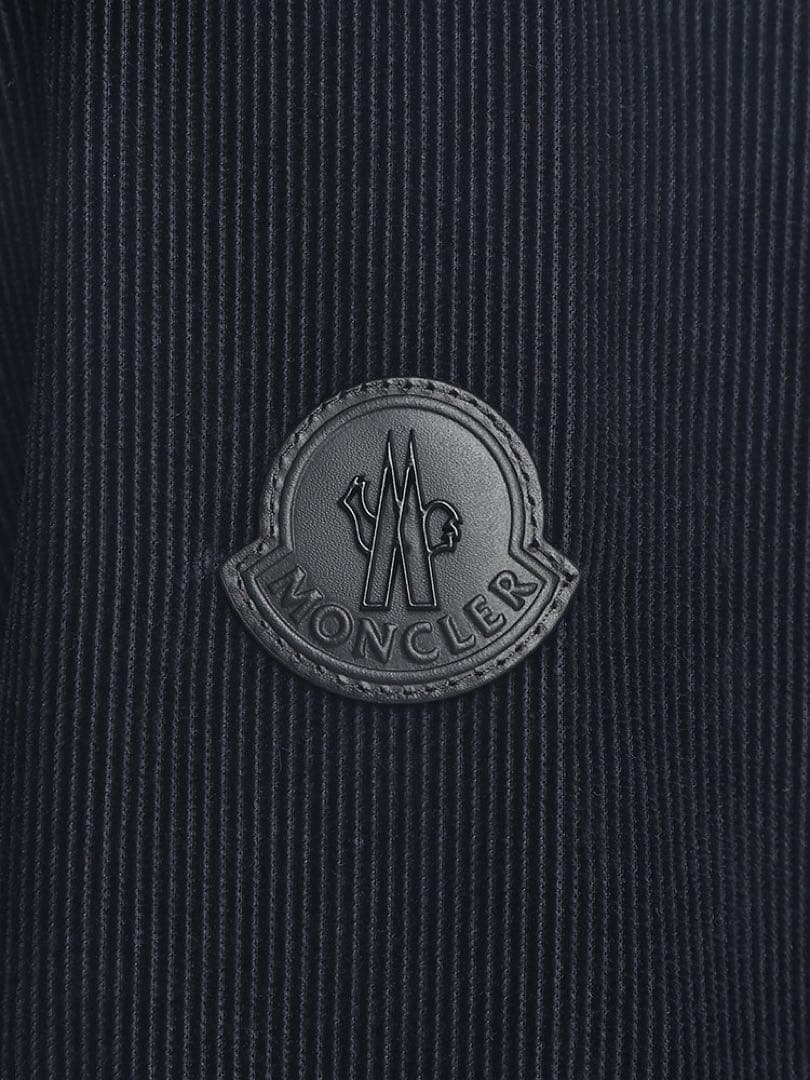 今年購入 MONCLER モンクレール コーデュロイ ブラック ボタンシャツ