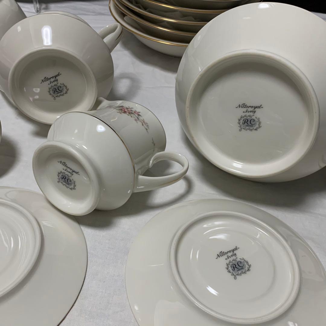 ノリタケ Nitto アイボリー RC 日本製 食器セット 41点