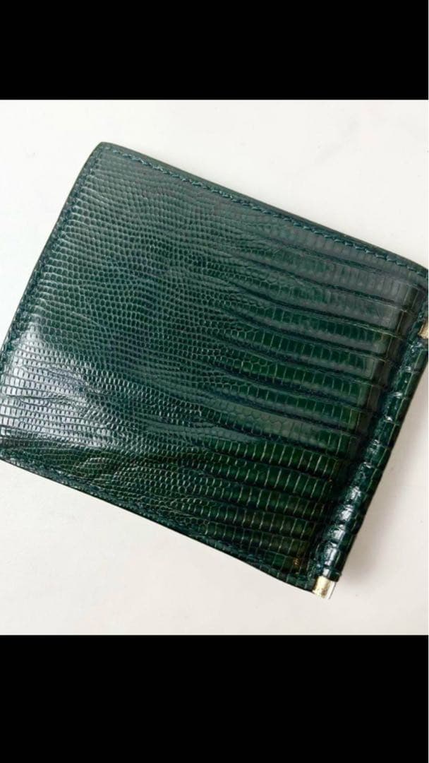 Joy　【超希少】トムフォード　マネークリップ　リザード　グリーン