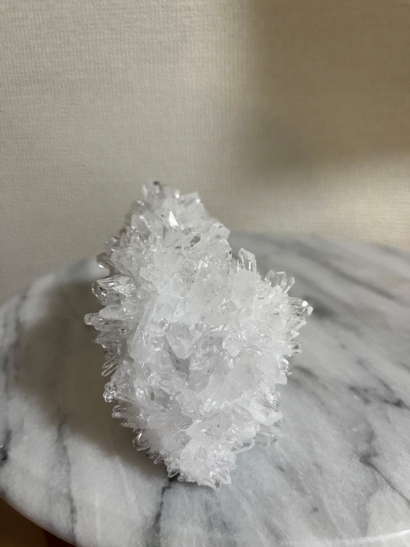 【天然石】菊花水晶　水晶クラスター　原石　貴州省産　両面タイプ　浄化