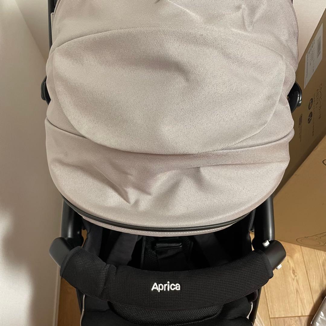 【美品】Aprica LUXUNA ベビーカー グレー アップリカ ラクーナ