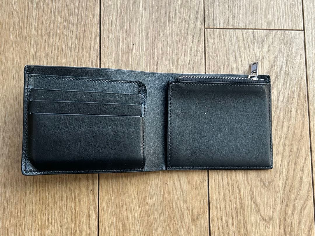 JIL SANDER エナメルクロコ型押し財布