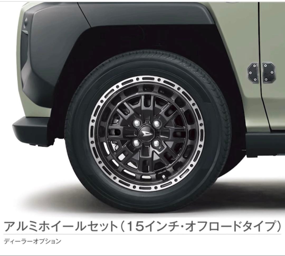 専用　　165/65R15 タフト　スタッドレス　純正ホイールセット　ガリ傷なし