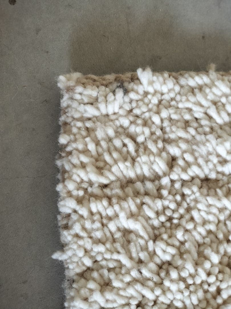 新品/人気/淡いグレードット　アイボリーベースベニワレンNo.693