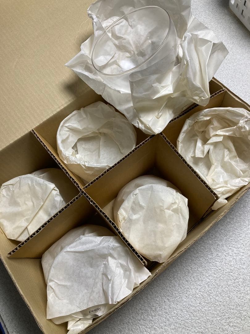 スガハラ　Sugawara ガラス　フラッペグラス　6個セット　業務用食器