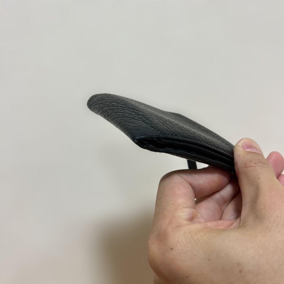 【Maison Margiela】ブラック二つ折り財布 SA1UI0023