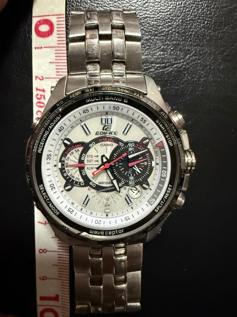 CASIO EDIFICE EQW-M710 電波ソーラー時計 クロノ最終値下げ