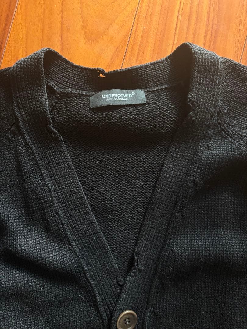 【本日限定値下げ】UNDERCOVER 21ssダメージ加工カーディガン