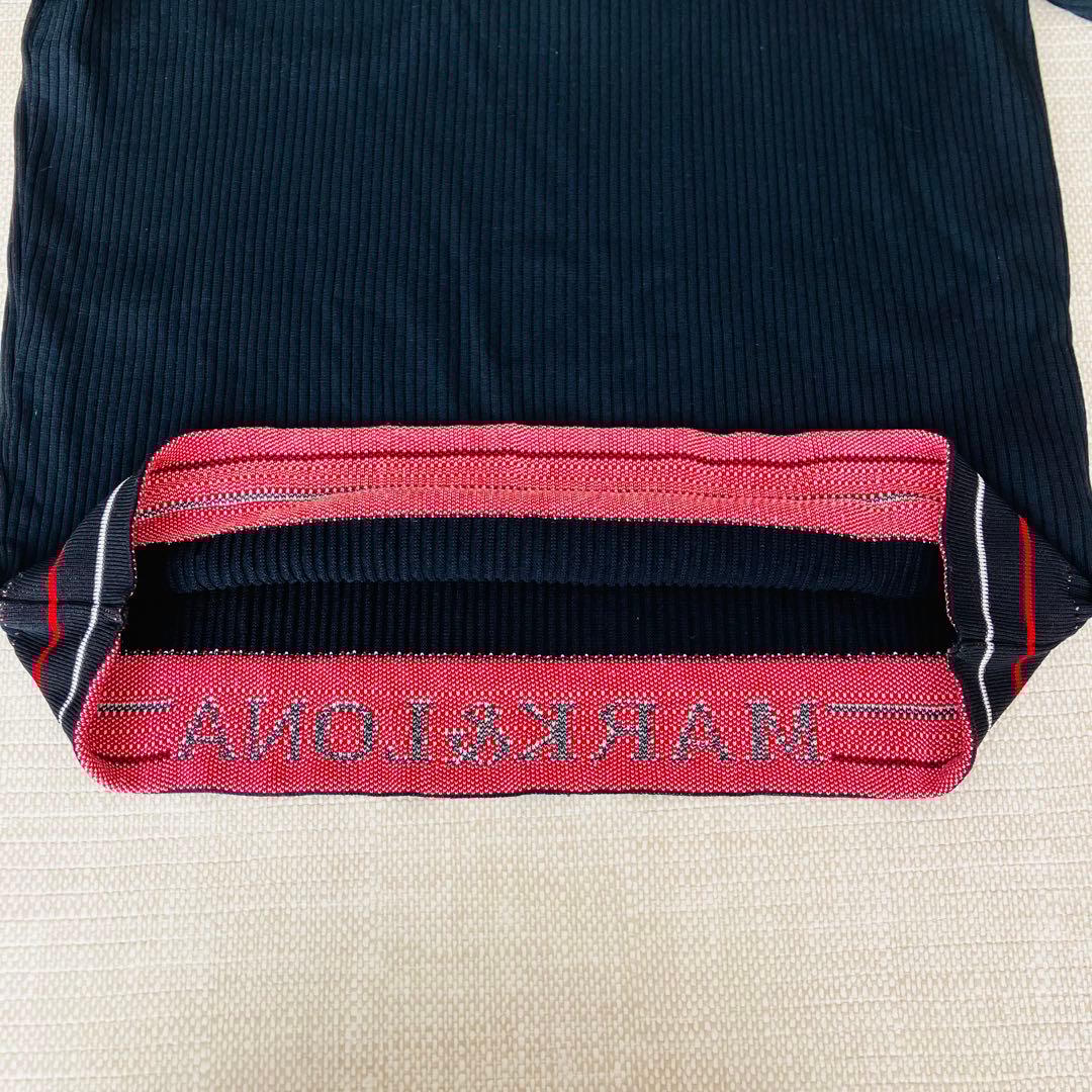 【極美品】マークアンドロナ ポロシャツ ニット ゴルフ ハーフジップ 黒 46