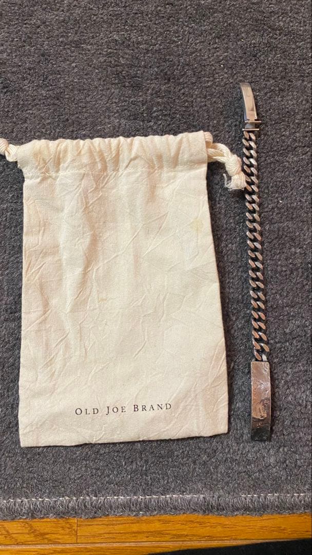 OLD JOE BRAND 【オールドジョー】チェーンブレスレット　BLACK