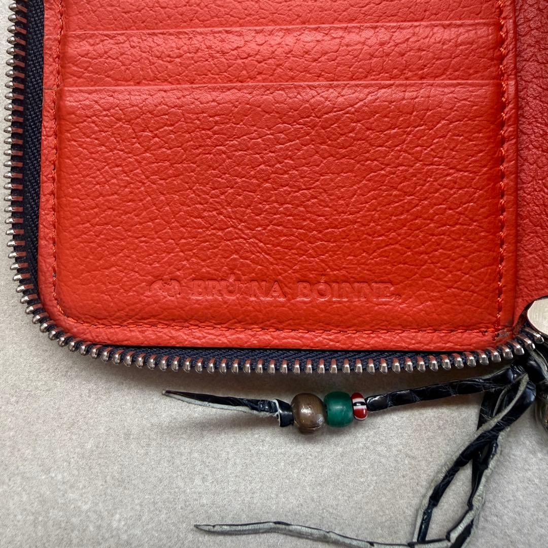 ブルーナボイン　クロコウォレット