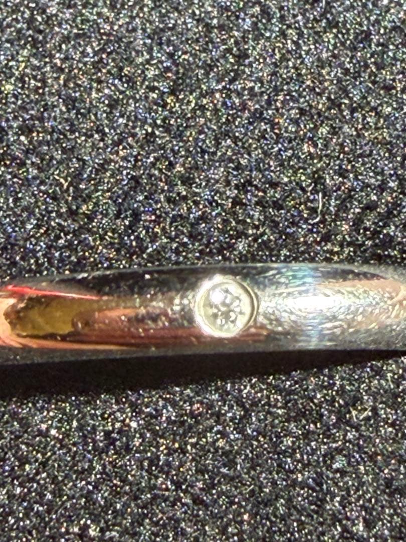 正規店購入 Cartier カルティエ プラチナダイヤリング 8号