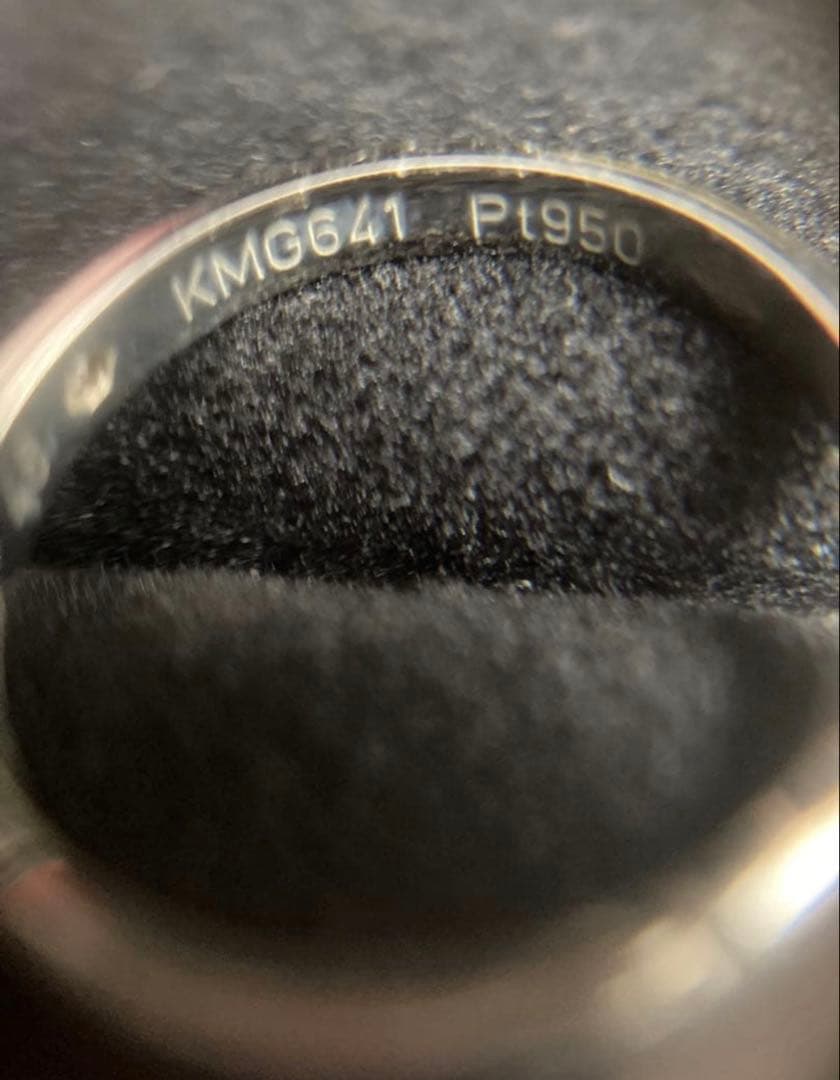 正規店購入 Cartier カルティエ プラチナダイヤリング 8号