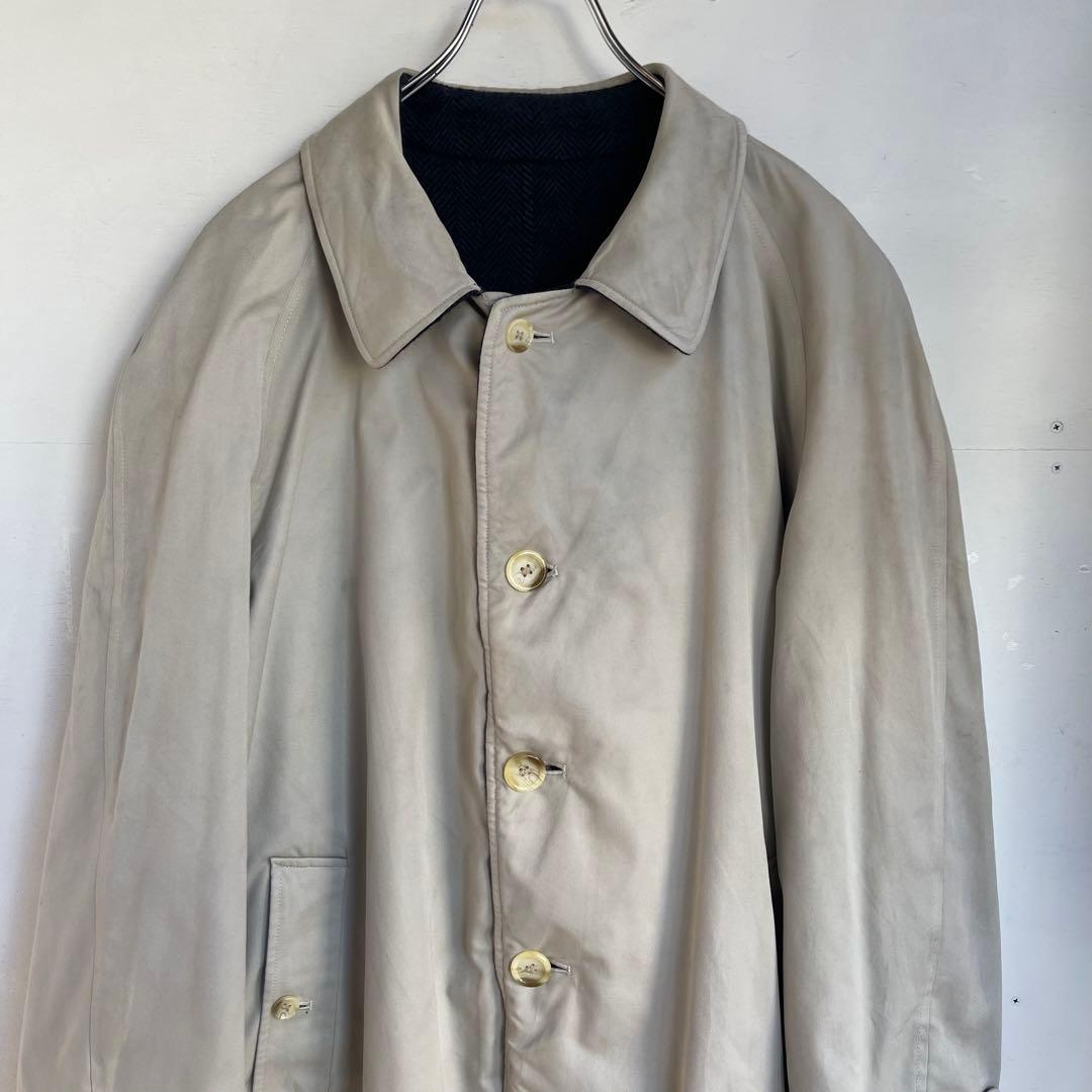 70s 80s Burberry リバーシブルコート ヴィンテージ バーバリー