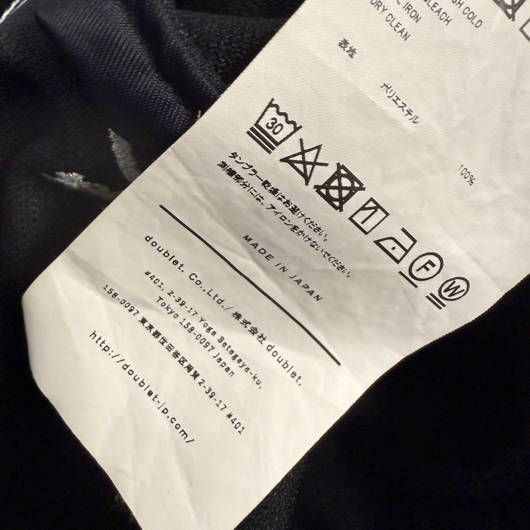 【極美品】 doublet INVISIBLE TRACK PANTS ジャージ