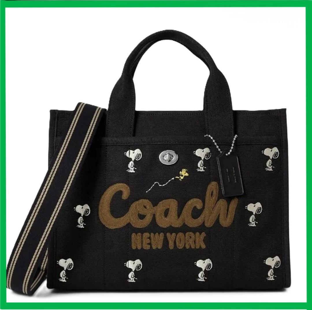 ロ*オ様 コーチ COACH x スヌーピー ピーナッツ2WAY 斜め掛けカーゴ