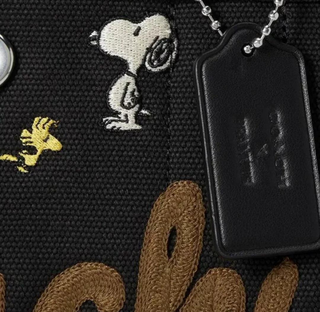 ロ*オ様 コーチ COACH x スヌーピー ピーナッツ2WAY 斜め掛けカーゴ