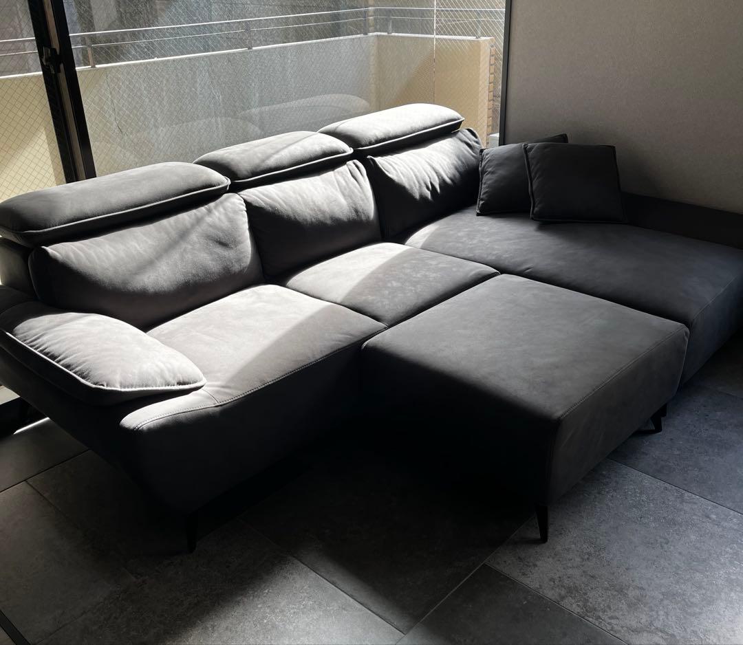 クローバーかねたや カウチソファ＆スツール 引き取り限定