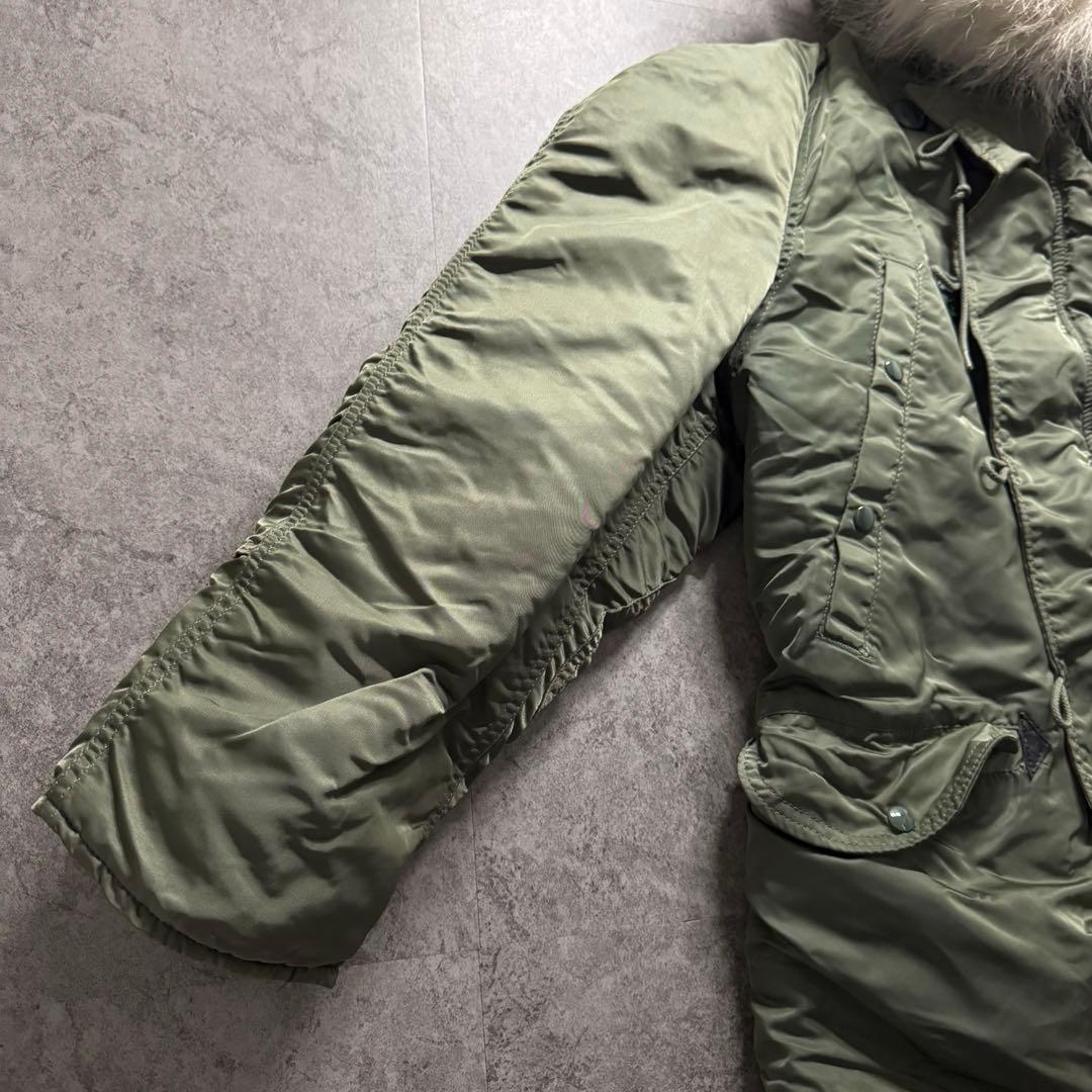 たつさん確認用ページ80s alpha フライトジャケットn-3bM旧タグ3本線