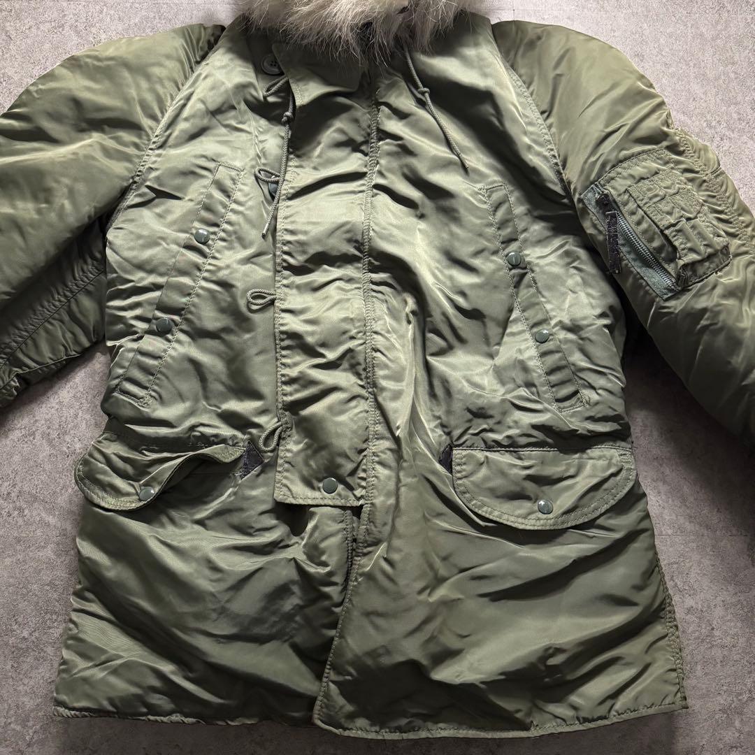 たつさん確認用ページ80s alpha フライトジャケットn-3bM旧タグ3本線