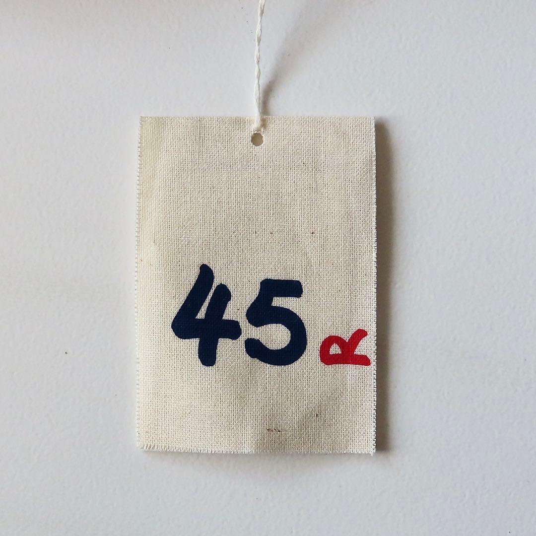 タグ付き 45R ギマダンガリーデニムキュロットスカート 2 45rpm