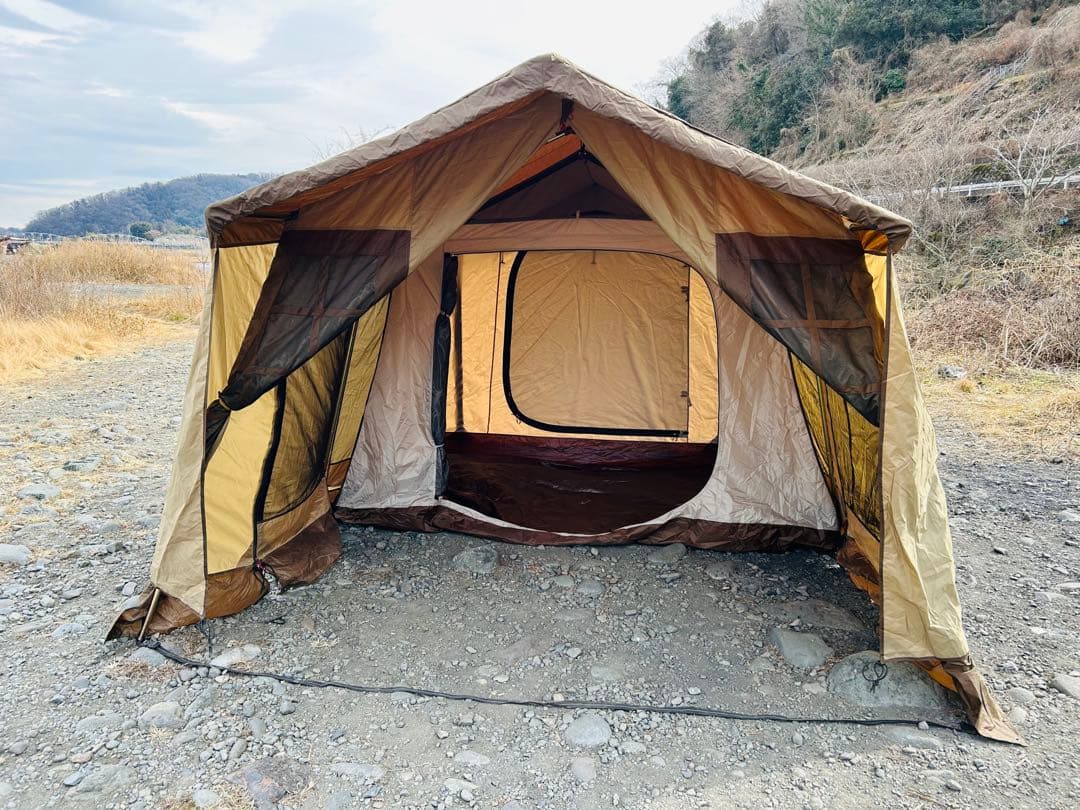 小川テント　オーナーロッジ タイプ78R 設営3回、宿泊1泊のみ