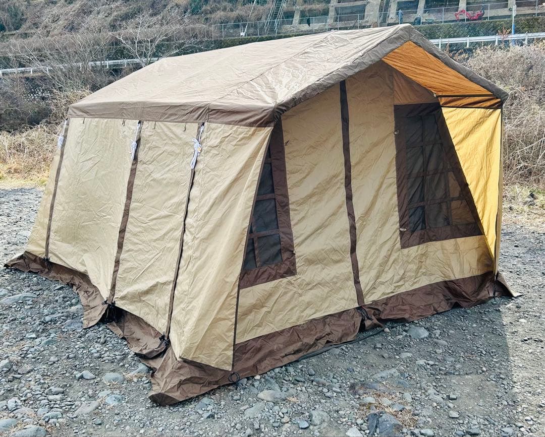 小川テント　オーナーロッジ タイプ78R 設営3回、宿泊1泊のみ