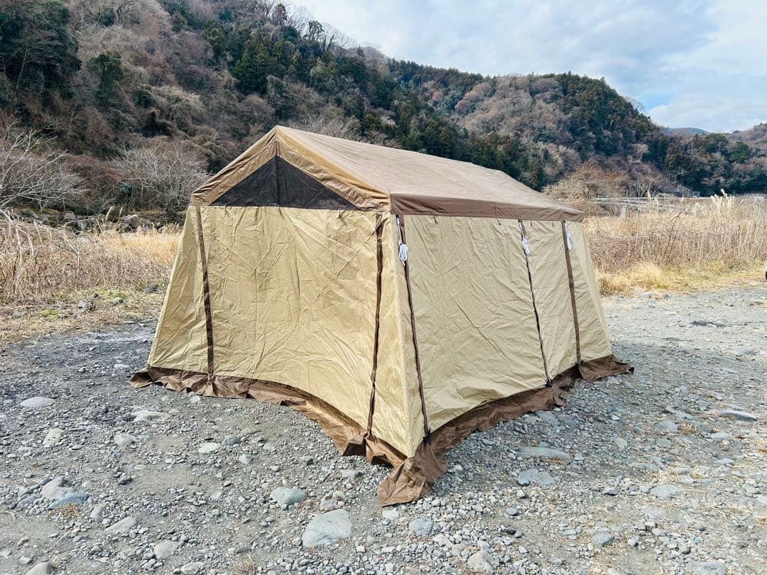 小川テント　オーナーロッジ タイプ78R 設営3回、宿泊1泊のみ