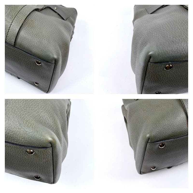 フェラガモ トートバッグ レザー ショルダー A4 肩掛け グレー