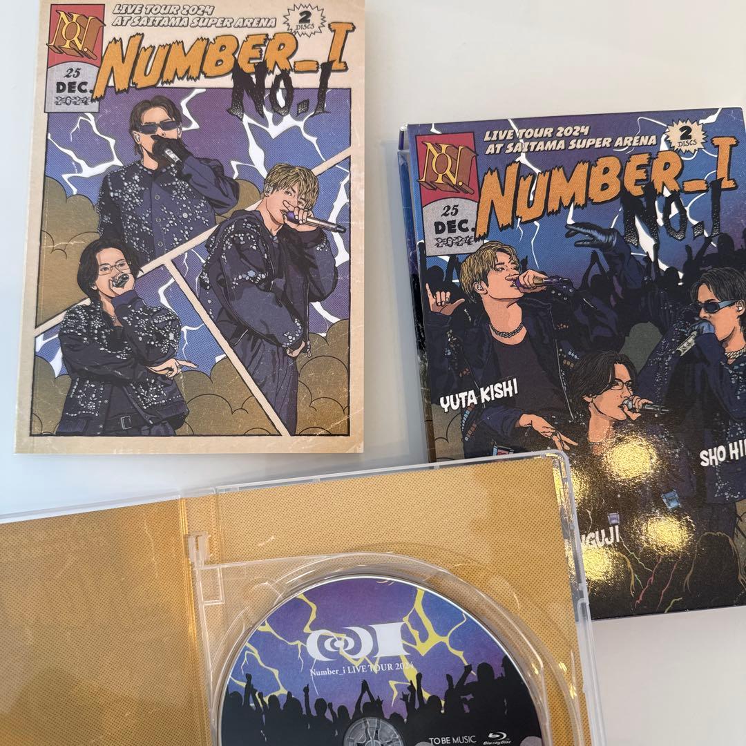 Number_i LIVE TOUR 2024 No.Ⅰ 初回限定盤 二枚組