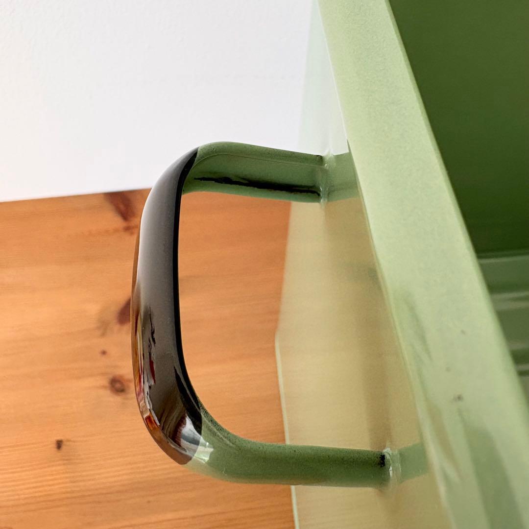 ブレッド缶 ホーロー レトロ アメリカンカントリー キッチン 収納 グリーン