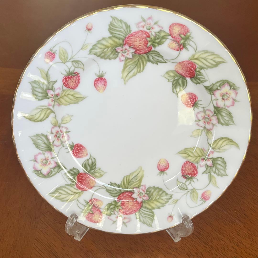 【レア美品】英国製　ロイヤルアルバート★リンデール★ケーキ皿