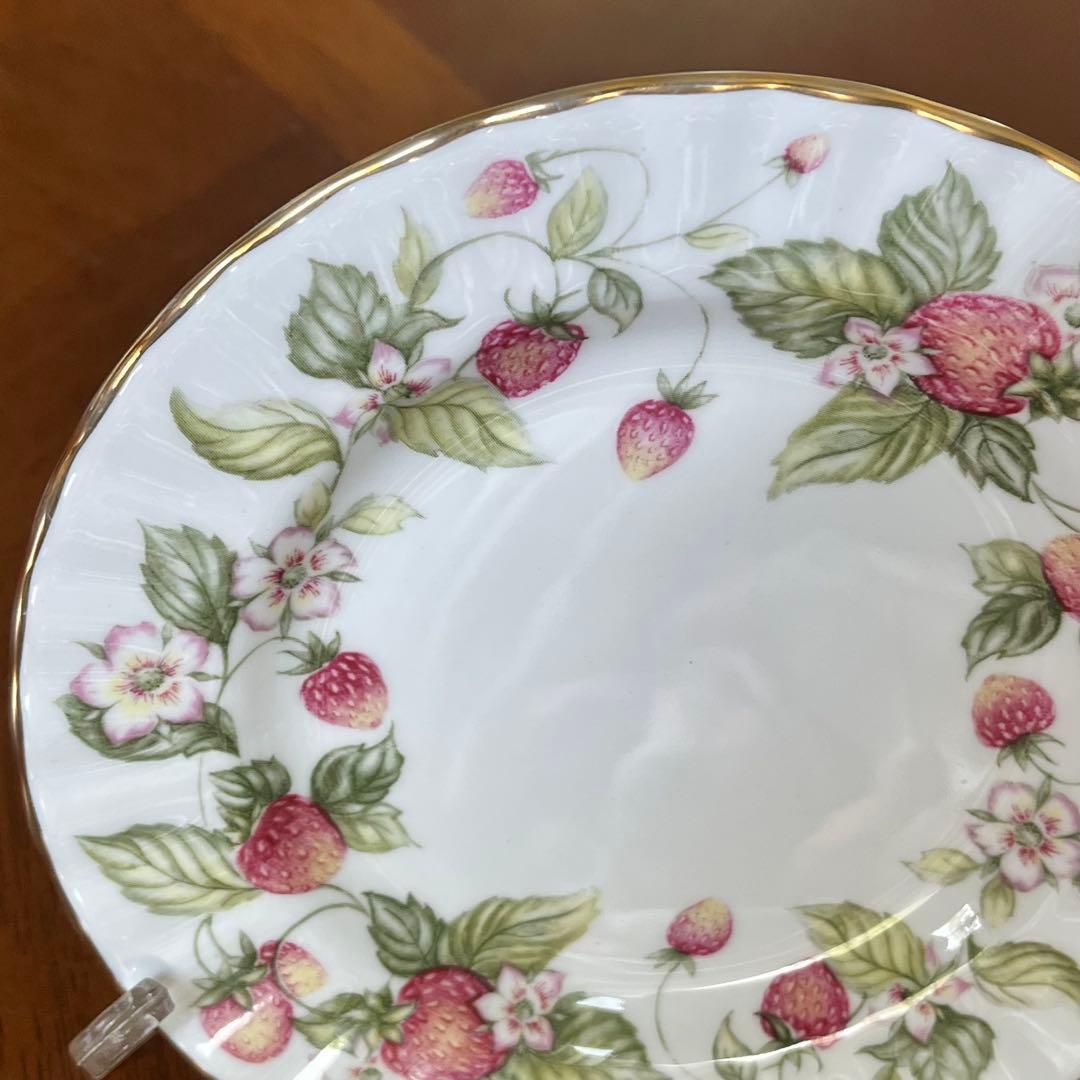 【レア美品】英国製　ロイヤルアルバート★リンデール★ケーキ皿