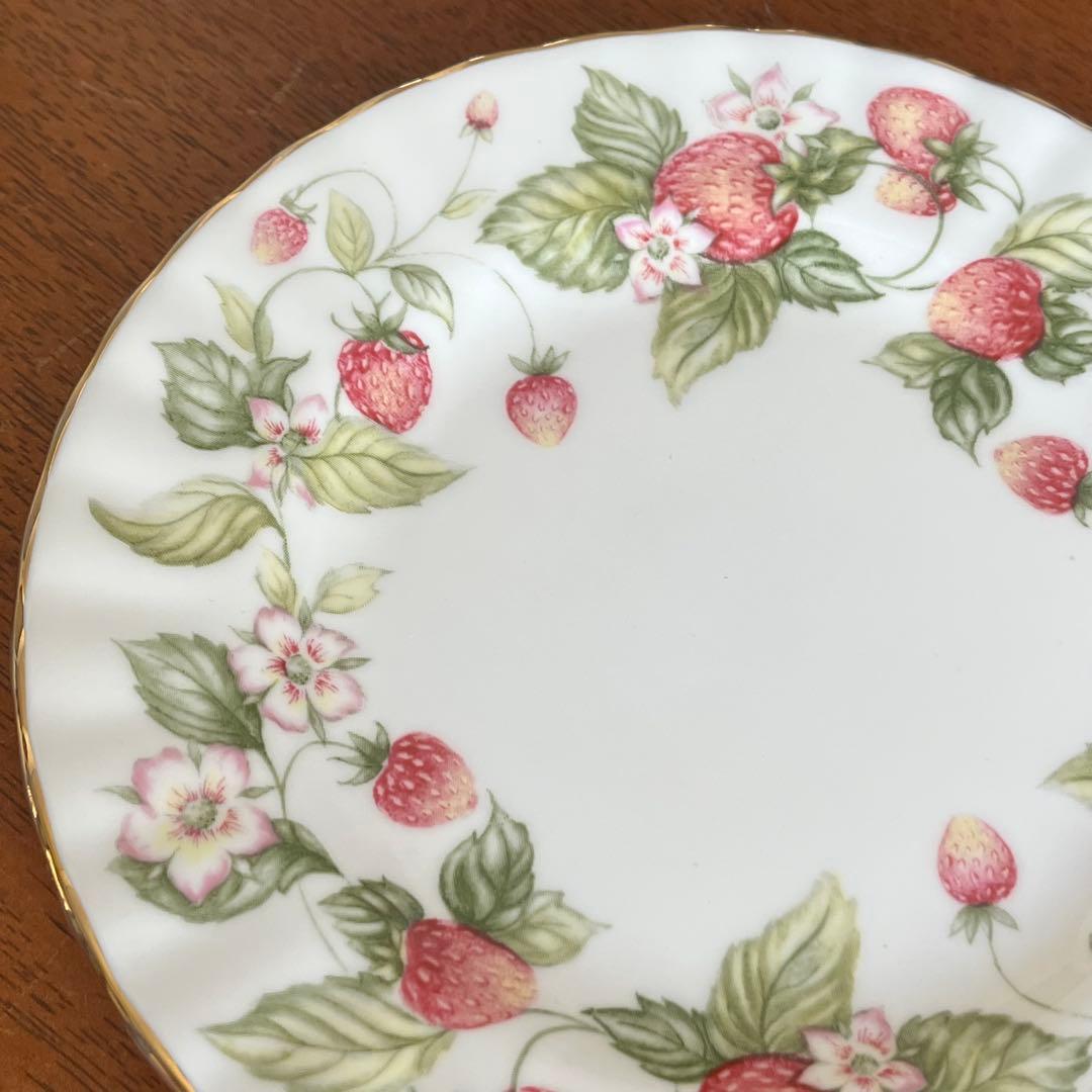 【レア美品】英国製　ロイヤルアルバート★リンデール★ケーキ皿