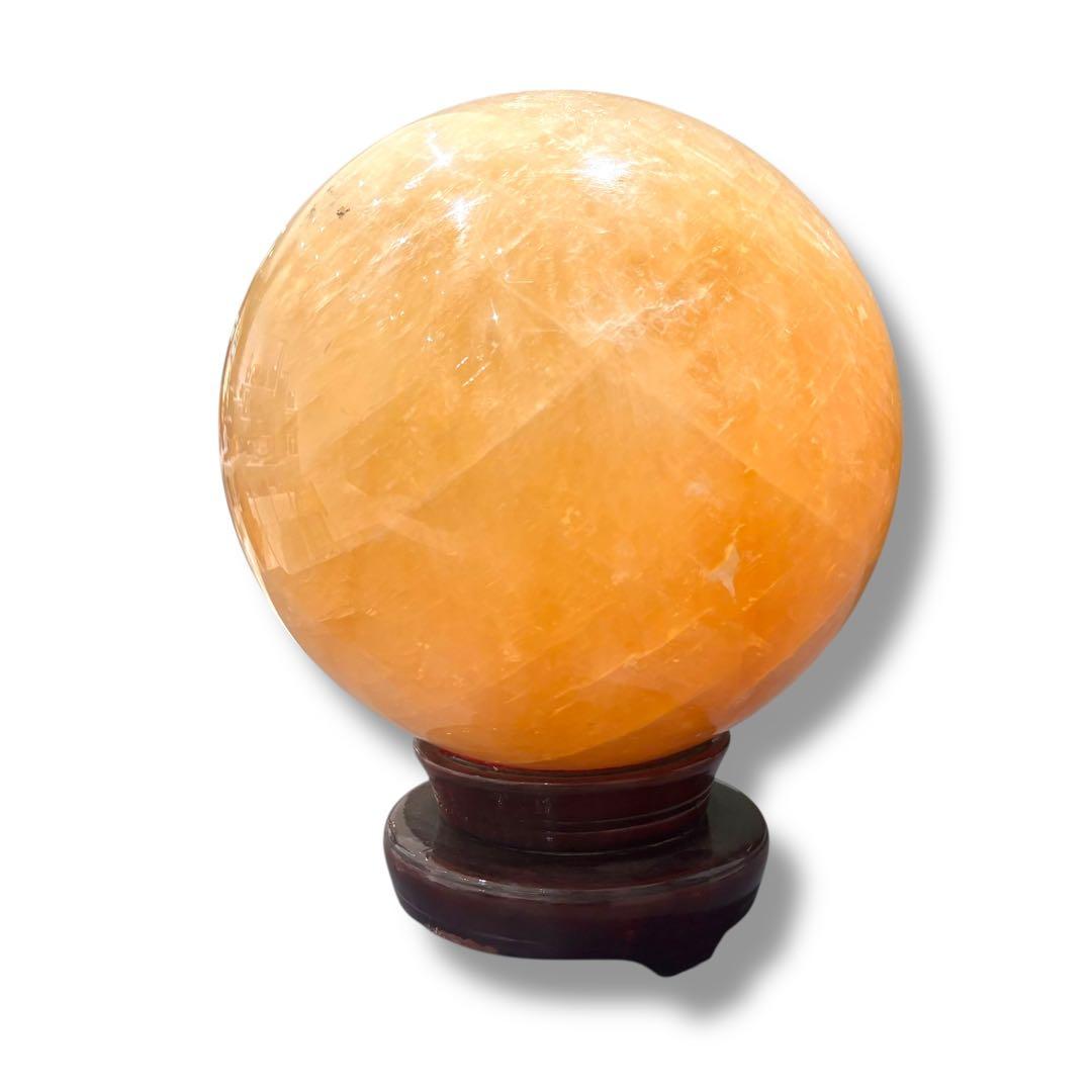 m*.様 大宝珠 天然石？？ 球体 重さ17〜18kg 詳細不明 インテリア オ