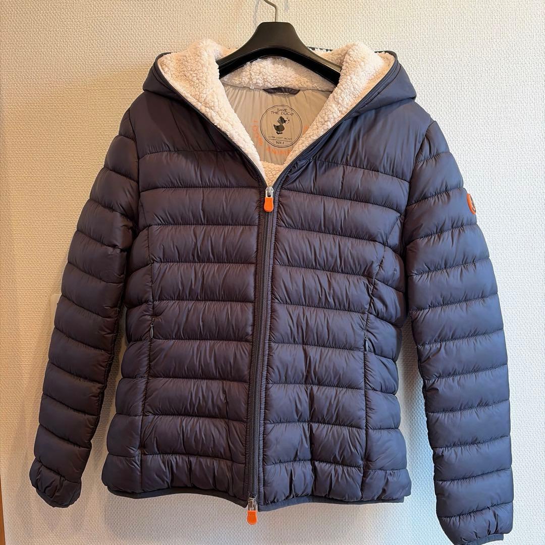 SAVE THE DUCK 中綿ボアジャケット　Mサイズ