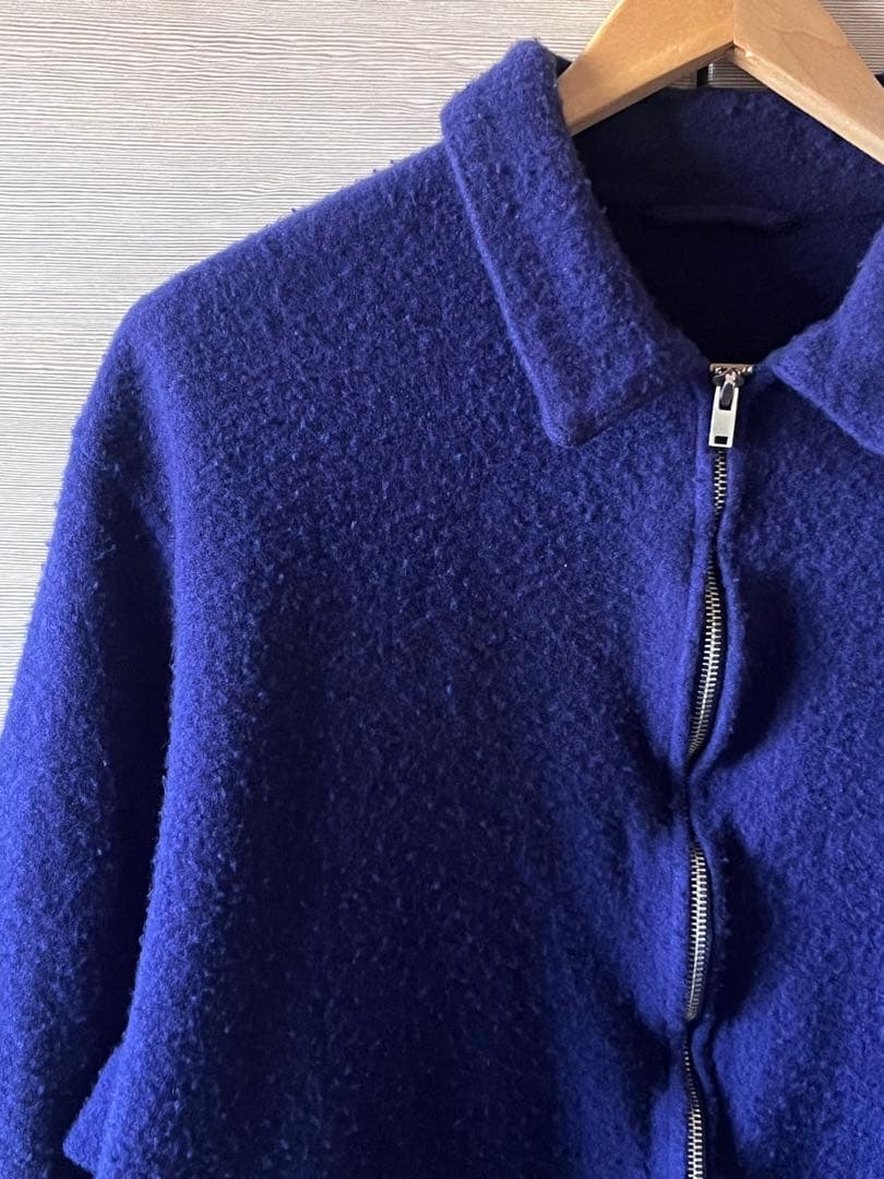 COMOLI 25AW 縮絨ウール ジップ ショート ジャケット サイズ2
