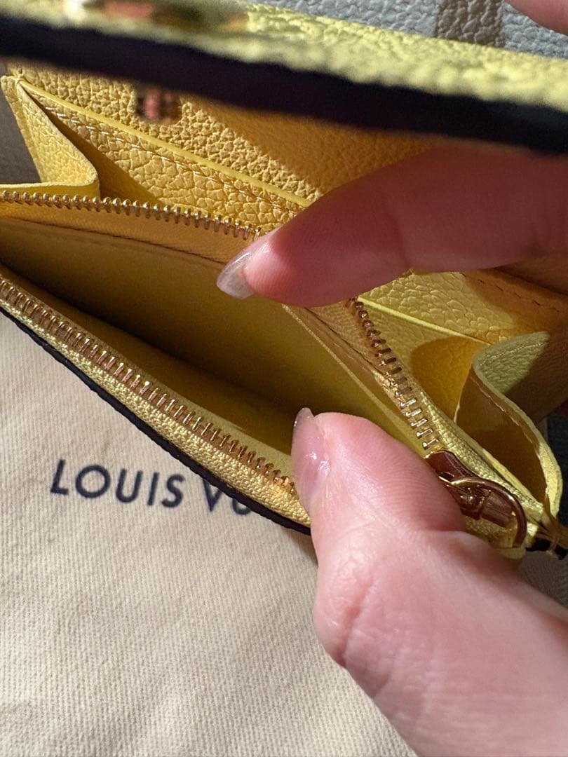 Louis Vuitton 新型ICポルトモネロザリ　モノグラムアンプラント