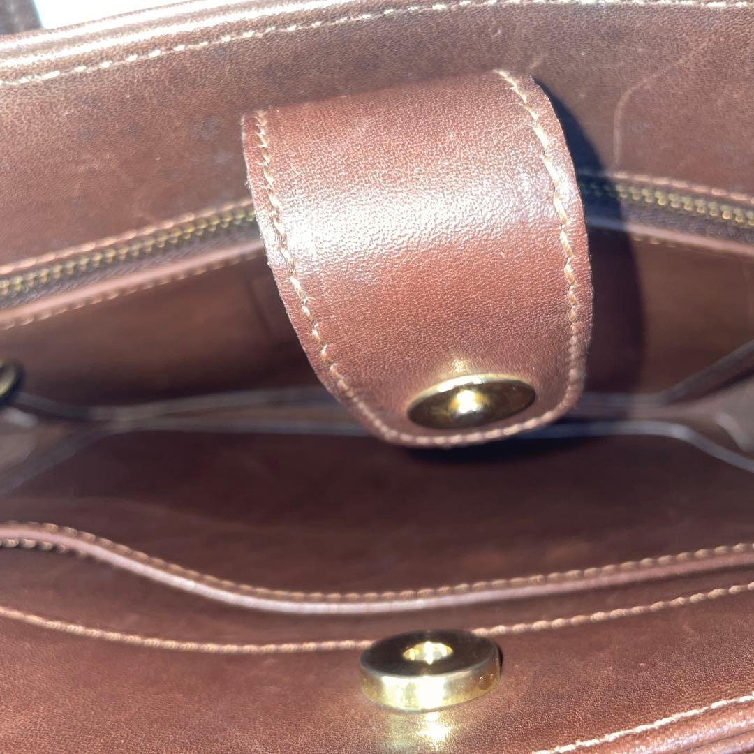 【美品】 OLD COACH オールドコーチ トートバッグ ブラウン 9305