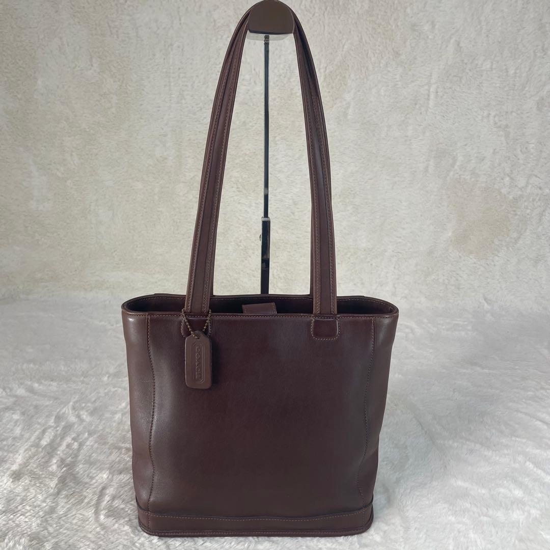 【美品】 OLD COACH オールドコーチ トートバッグ ブラウン 9305