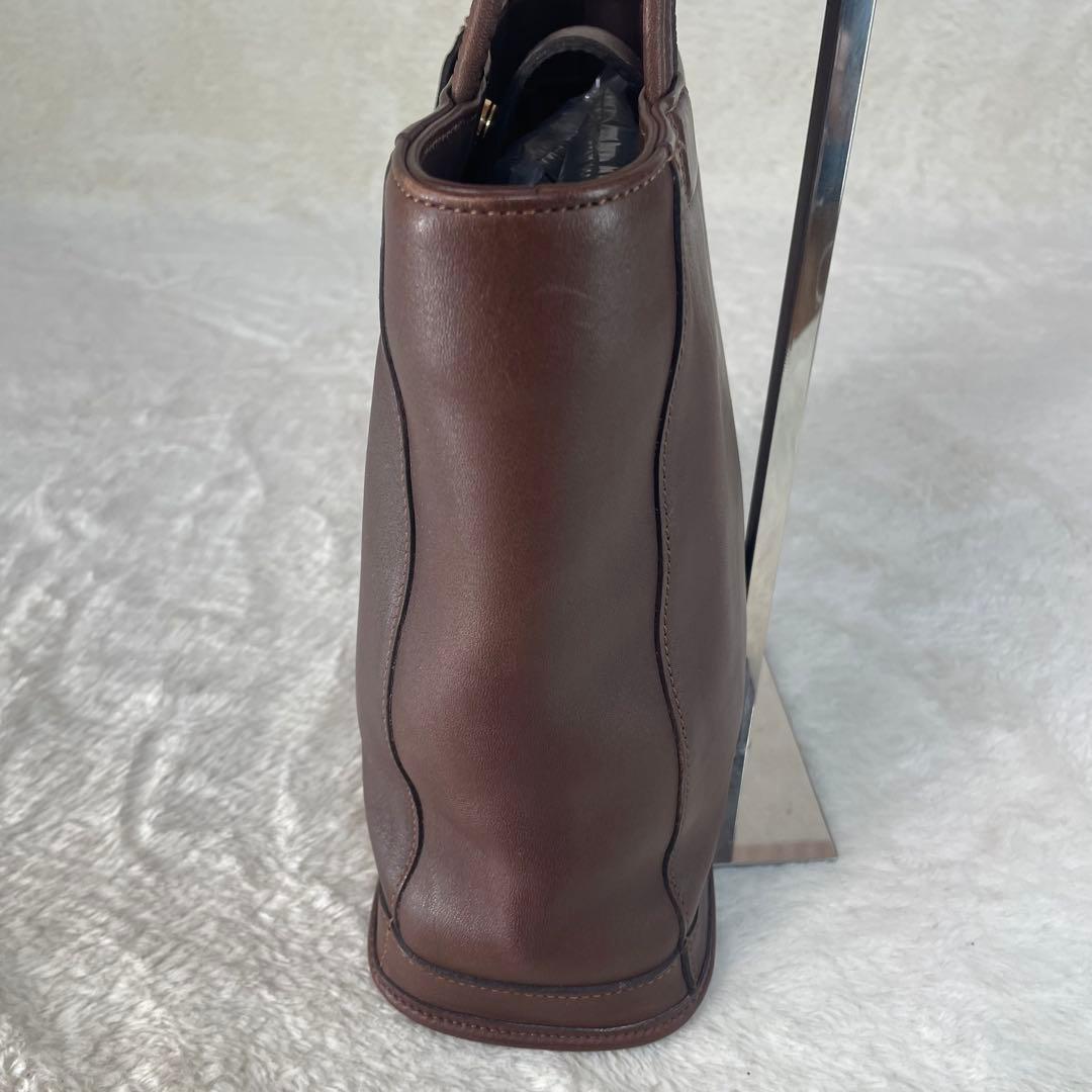 【美品】 OLD COACH オールドコーチ トートバッグ ブラウン 9305