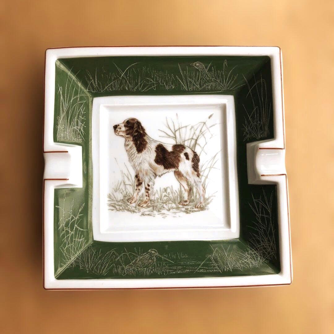 エルメスHERMESアッシュトレイ ヴィンテージ　犬