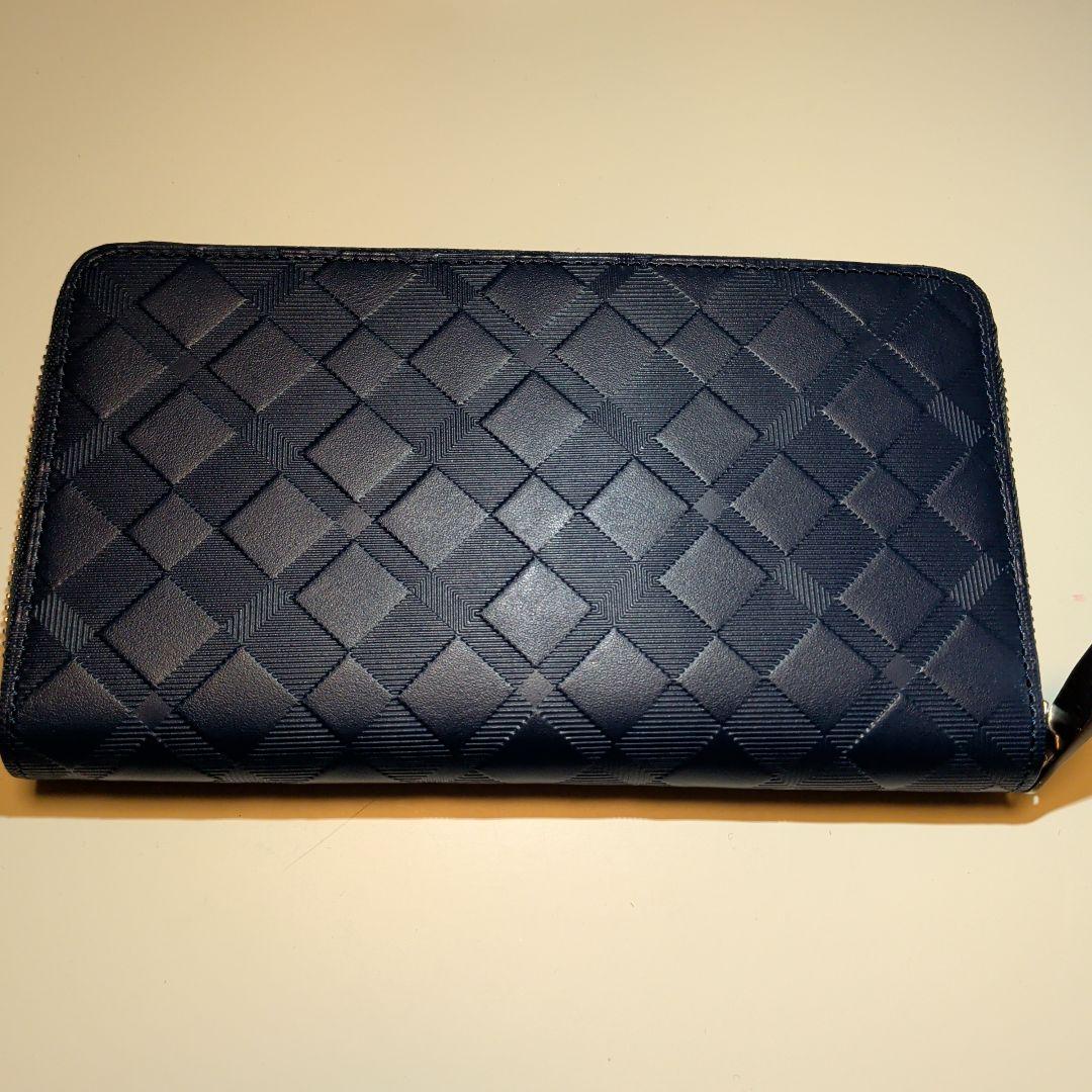 BLACK LABEL CRESTBRIDGE 長財布 ネイビー