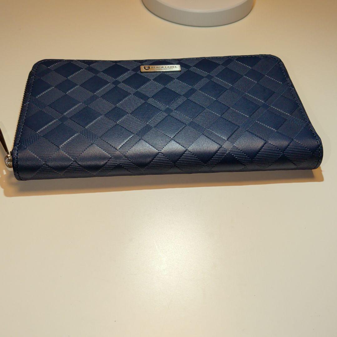 BLACK LABEL CRESTBRIDGE 長財布 ネイビー