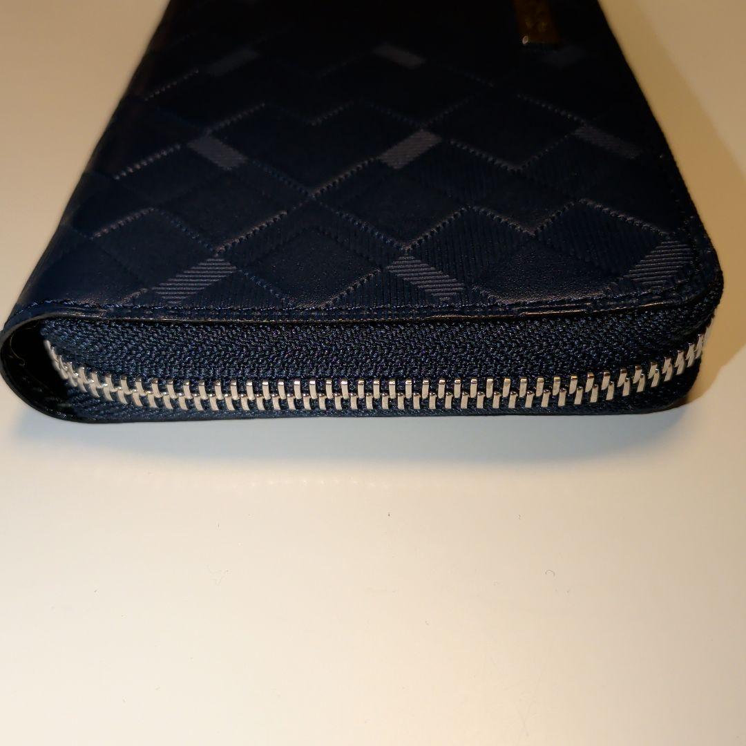 BLACK LABEL CRESTBRIDGE 長財布 ネイビー