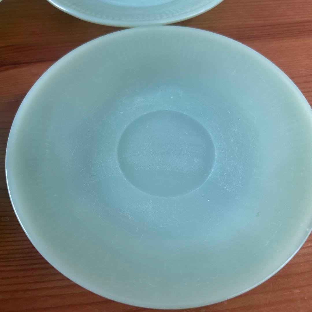 FireKing ファイヤーキング　ジェダイ　カップアンドソーサー　ミルク